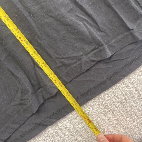 Y2K HEADRUSH T-shirt Men Sz XXL Black Goth Grunge Spell out Logo Est 2008 - Picture 10 of 13